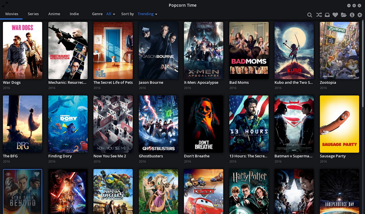 Popcorn Time Download for Windows