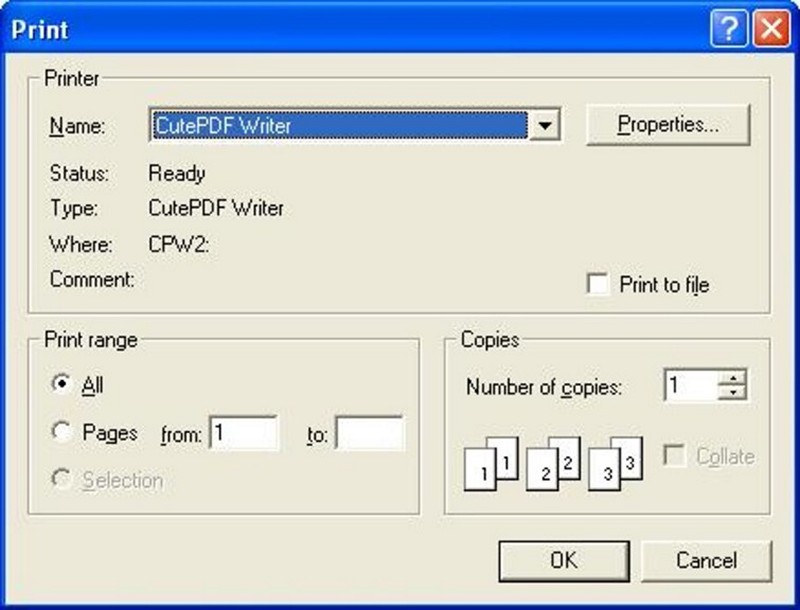 CutePDF Writer 4.0 - Download for Windows - 333download.com