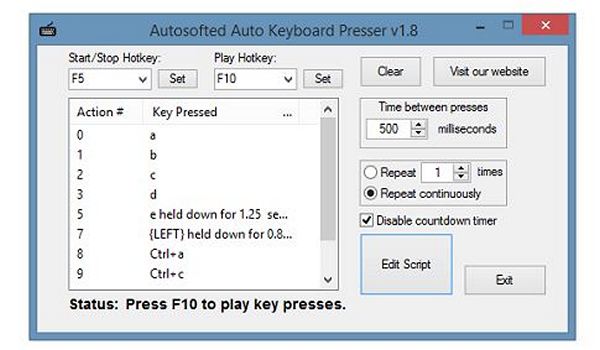 Auto Keyboard Presser Download For Windows 333download Com - auto key presser free for roblox