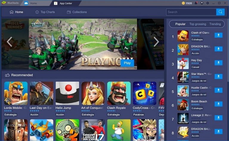 how to zoom in and out clash of clans bluestacks